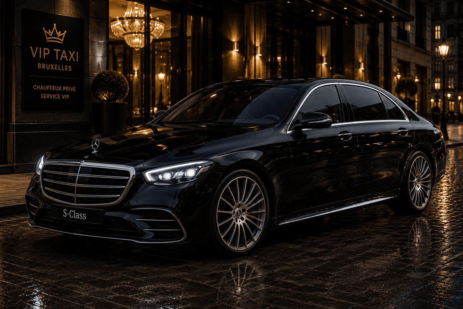 Mercedes VIP pour événements à Bruxelles