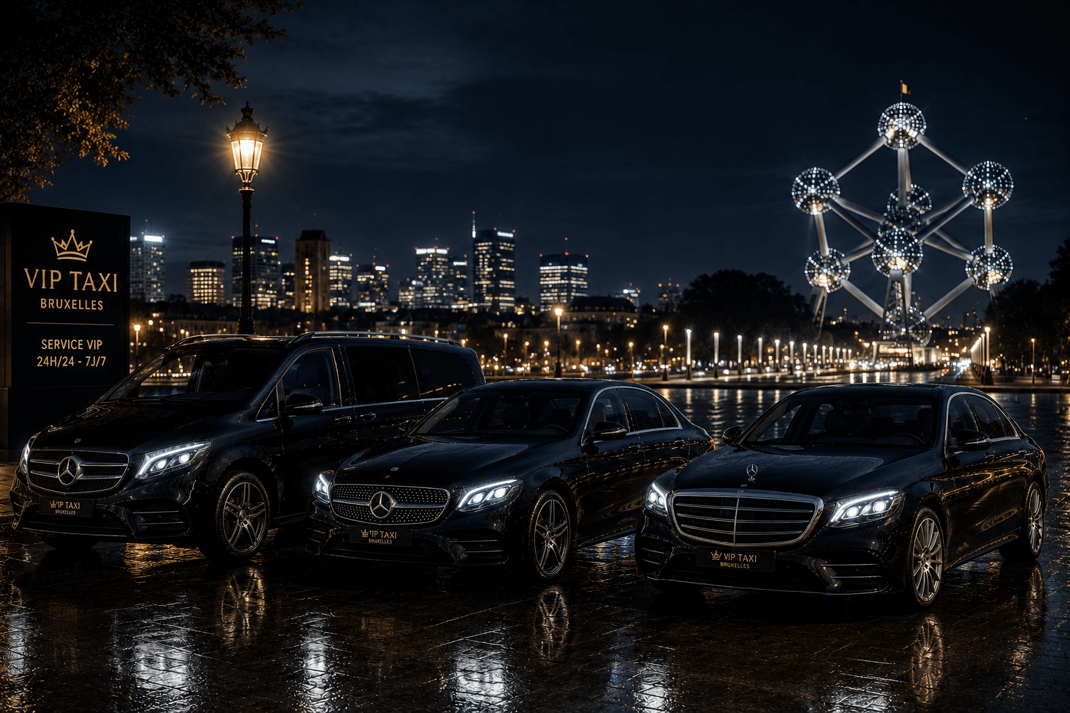 Mercedes VIP pour événements à Bruxelles